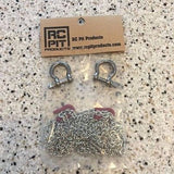 1:10 Scale Chain with Shackles (Red) 890mm US Seller