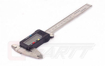 6" inch/150mm Stainless Steel Electronic LCD Digital Vernier Caliper Micrometer