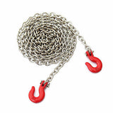 1/10 Scale Chain w/Hooks (RED) For Rock Crawler US Seller